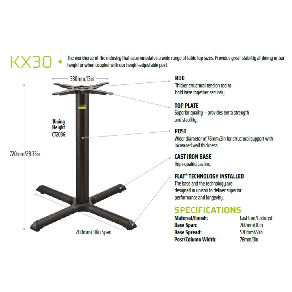 KX30 - Max Top Size Dia 1050mm