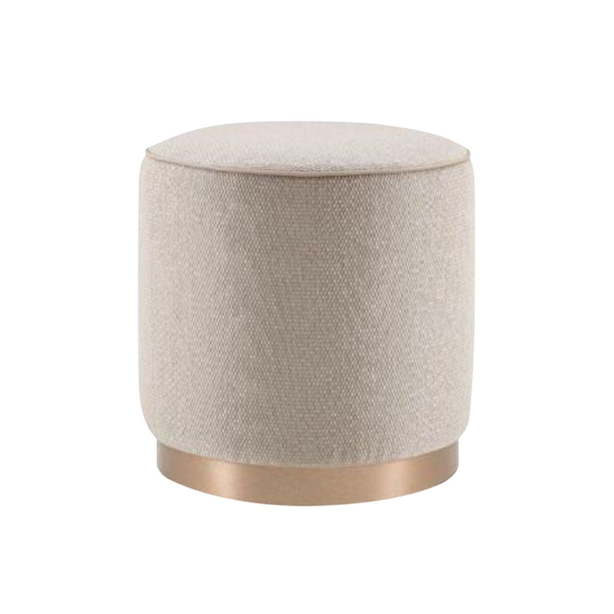 GOLD POUF